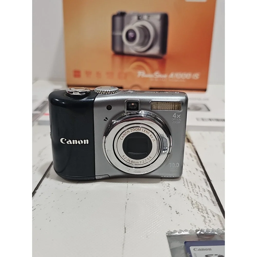 Canon PowerShot A1000 IS 10.0MP Digital Camera - Gray